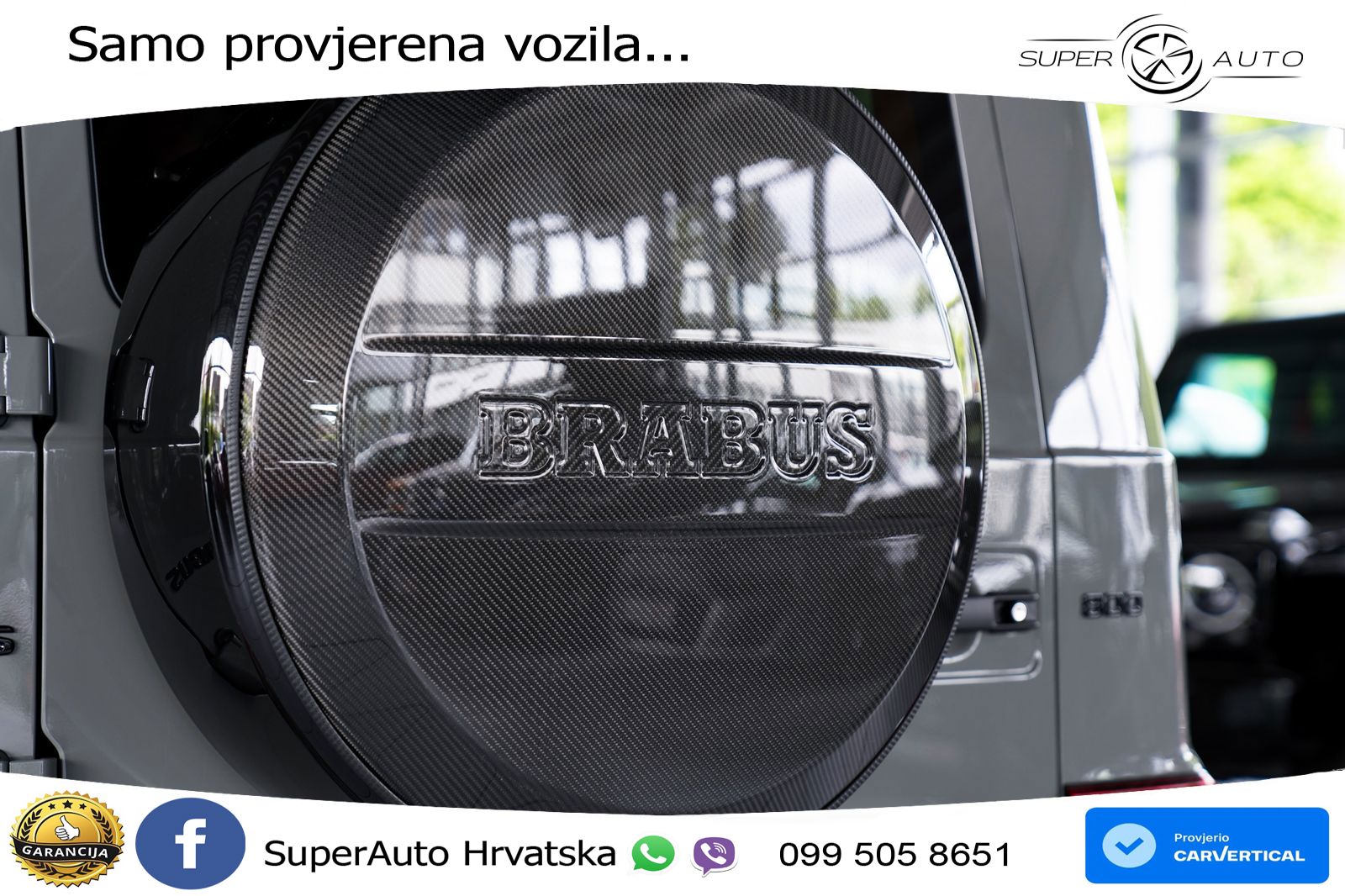 Mercedes AMG G 63 Long V8 (585 KS) 4MATIC 9G-TRONIC AMG SPEEDSHIFT TCT Brabus LED+GR SJED+ACC