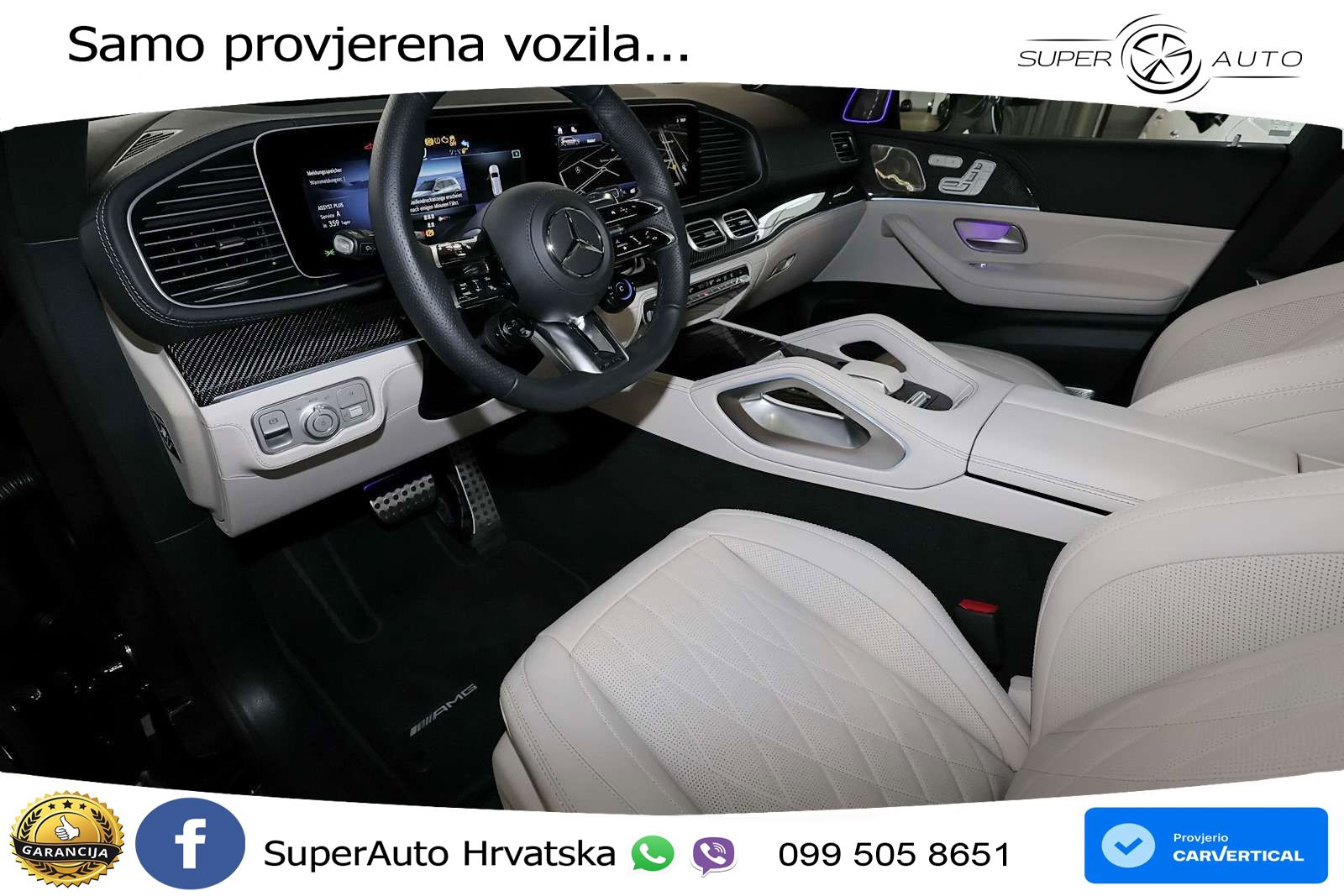 Mercedes-Benz GLS AMG GLS 63 V8 EQ Boost 4MATIC+ AMG SPEEDSHIFT TCT 9G ACC+HEAD+4xGR SJED+360+PANO