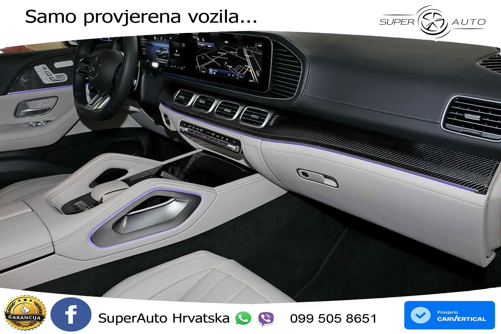 Mercedes-Benz GLS AMG GLS 63 V8 EQ Boost 4MATIC+ AMG SPEEDSHIFT TCT 9G ACC+HEAD+4xGR SJED+360+PANO