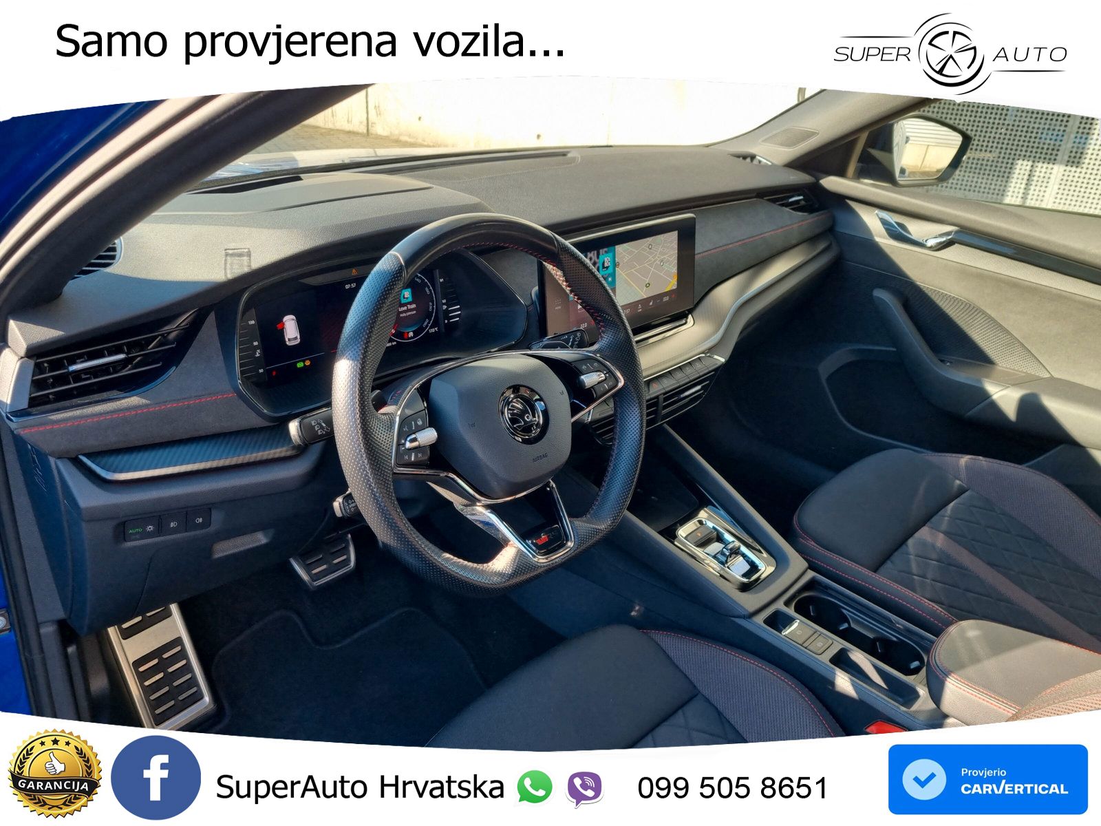 Škoda Octavia Combi RS 2.0 TDI (200 KS) DSG MATRIX+GR SJED+KAM