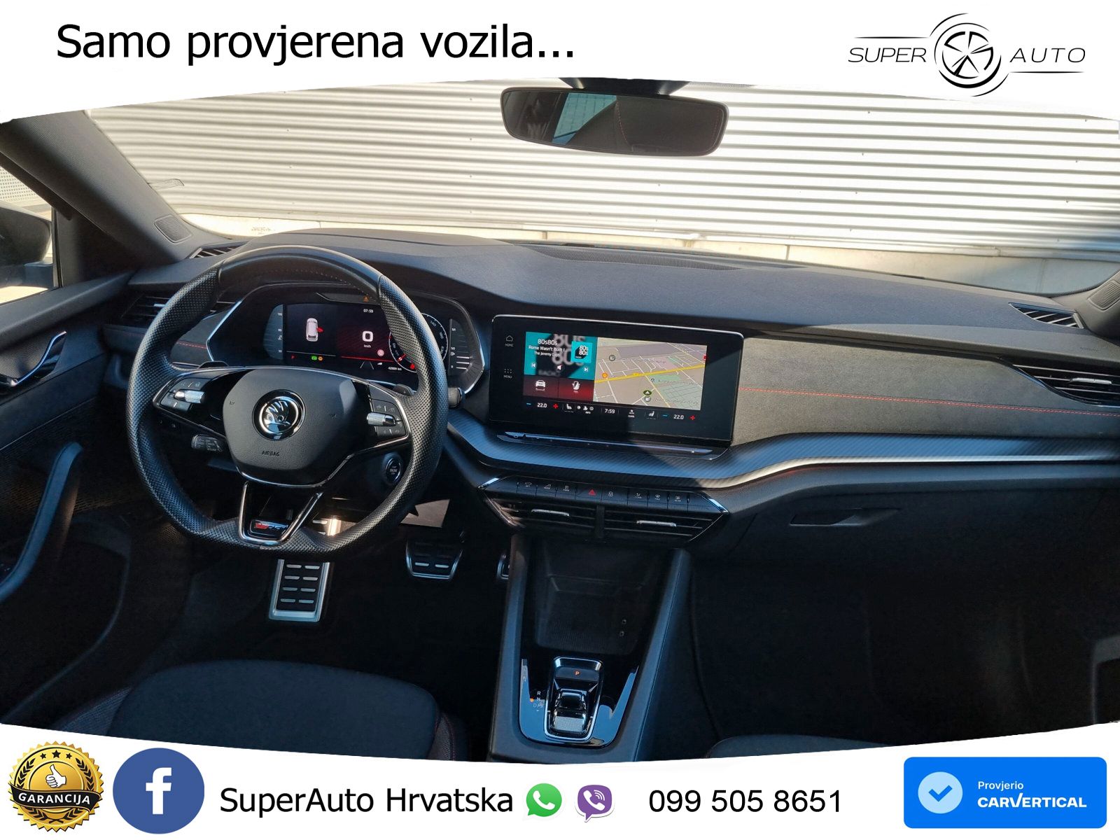 Škoda Octavia Combi RS 2.0 TDI (200 KS) DSG MATRIX+GR SJED+KAM
