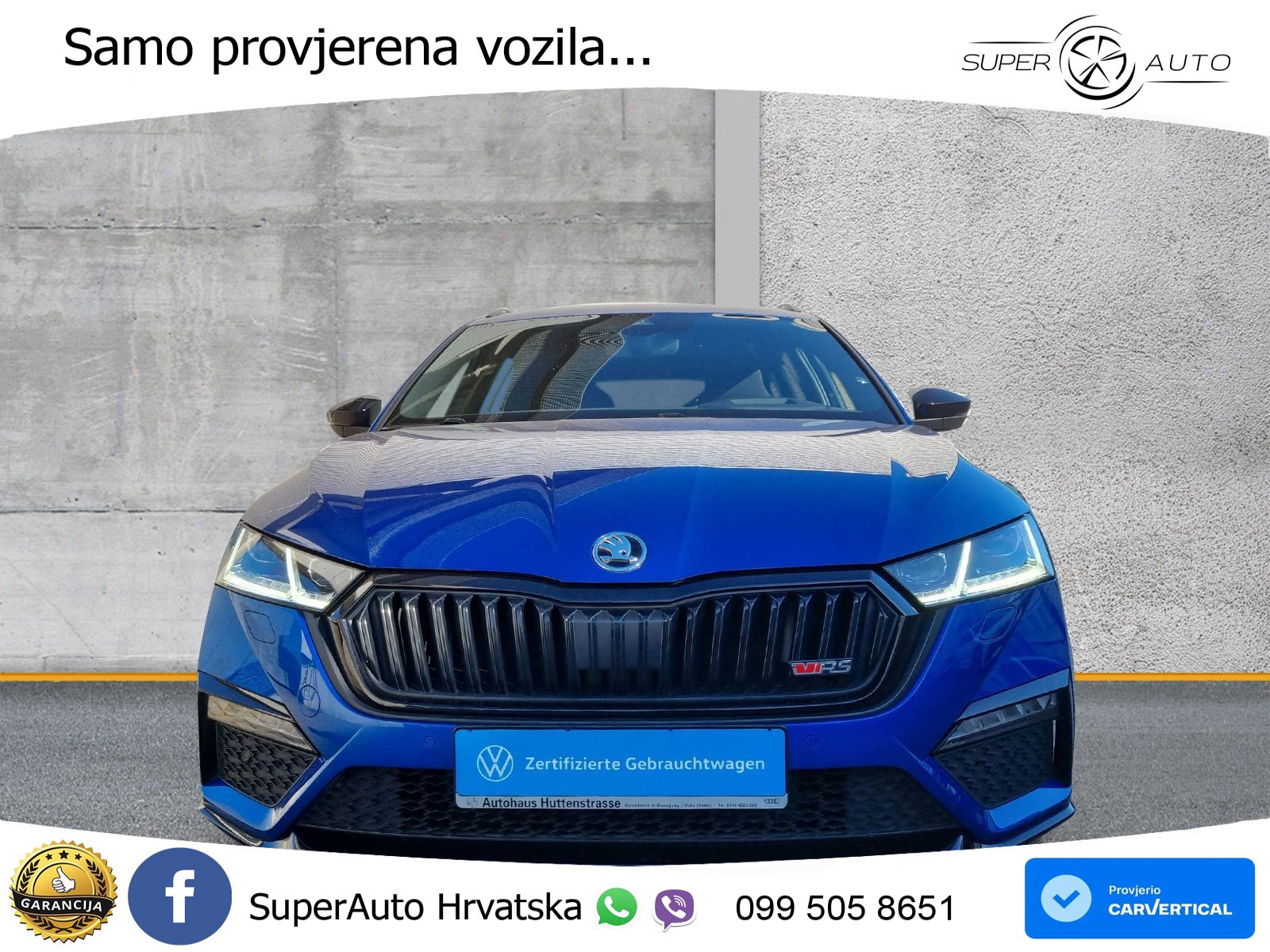 Škoda Octavia Combi RS 2.0 TDI (200 KS) DSG MATRIX+GR SJED+KAM
