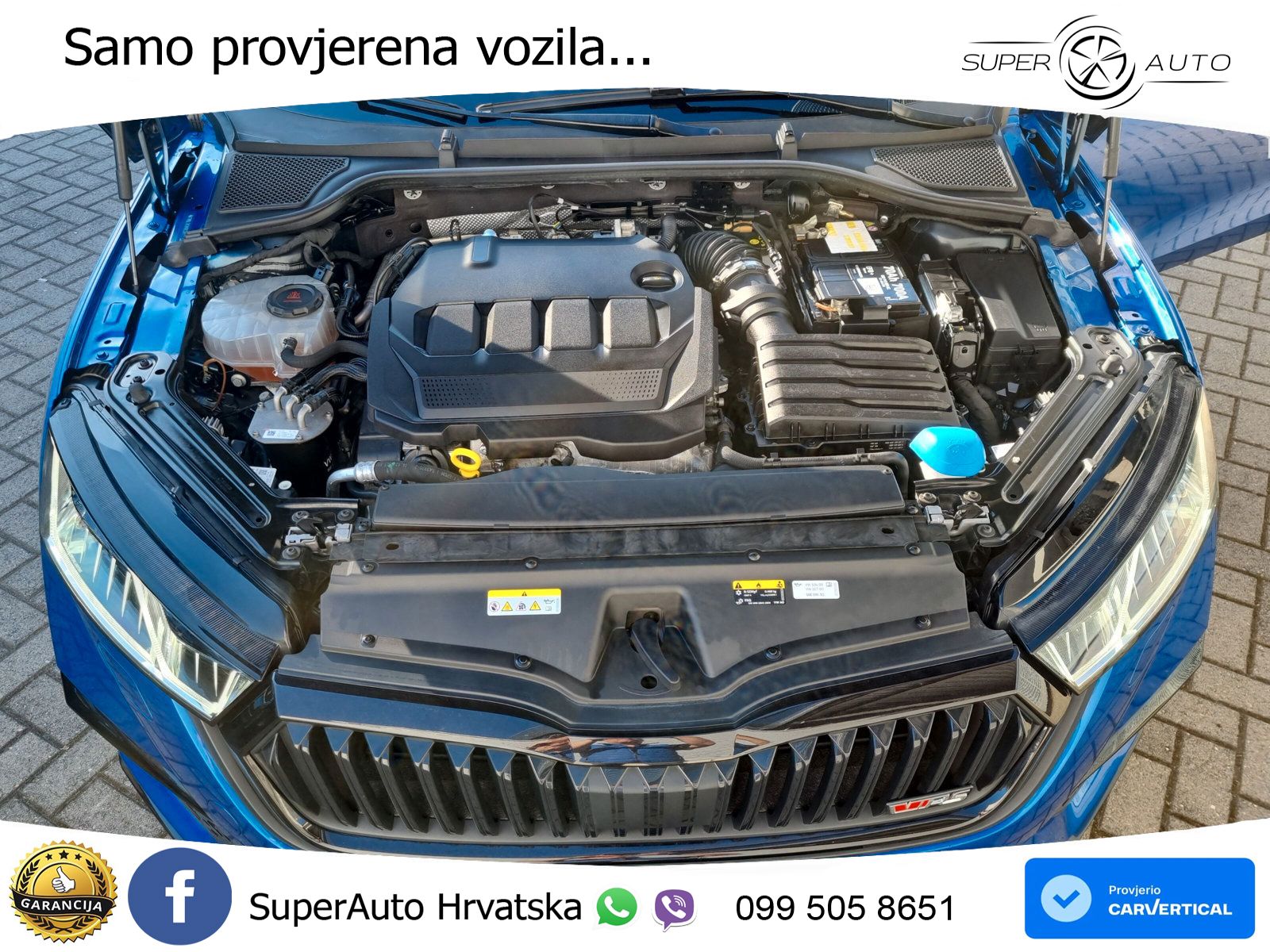 Škoda Octavia Combi RS 2.0 TDI (200 KS) DSG MATRIX+GR SJED+KAM