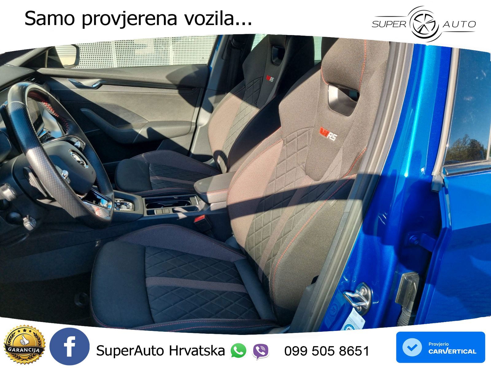 Škoda Octavia Combi RS 2.0 TDI (200 KS) DSG MATRIX+GR SJED+KAM