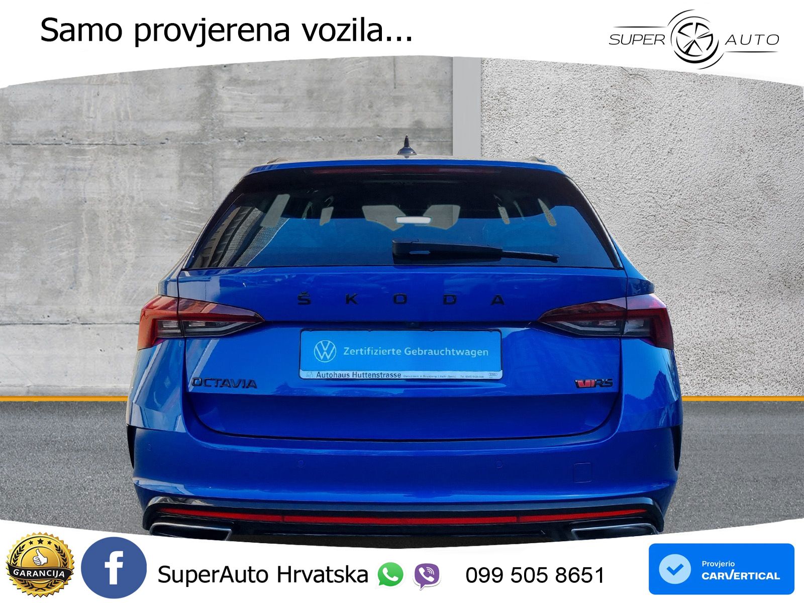 Škoda Octavia Combi RS 2.0 TDI (200 KS) DSG MATRIX+GR SJED+KAM