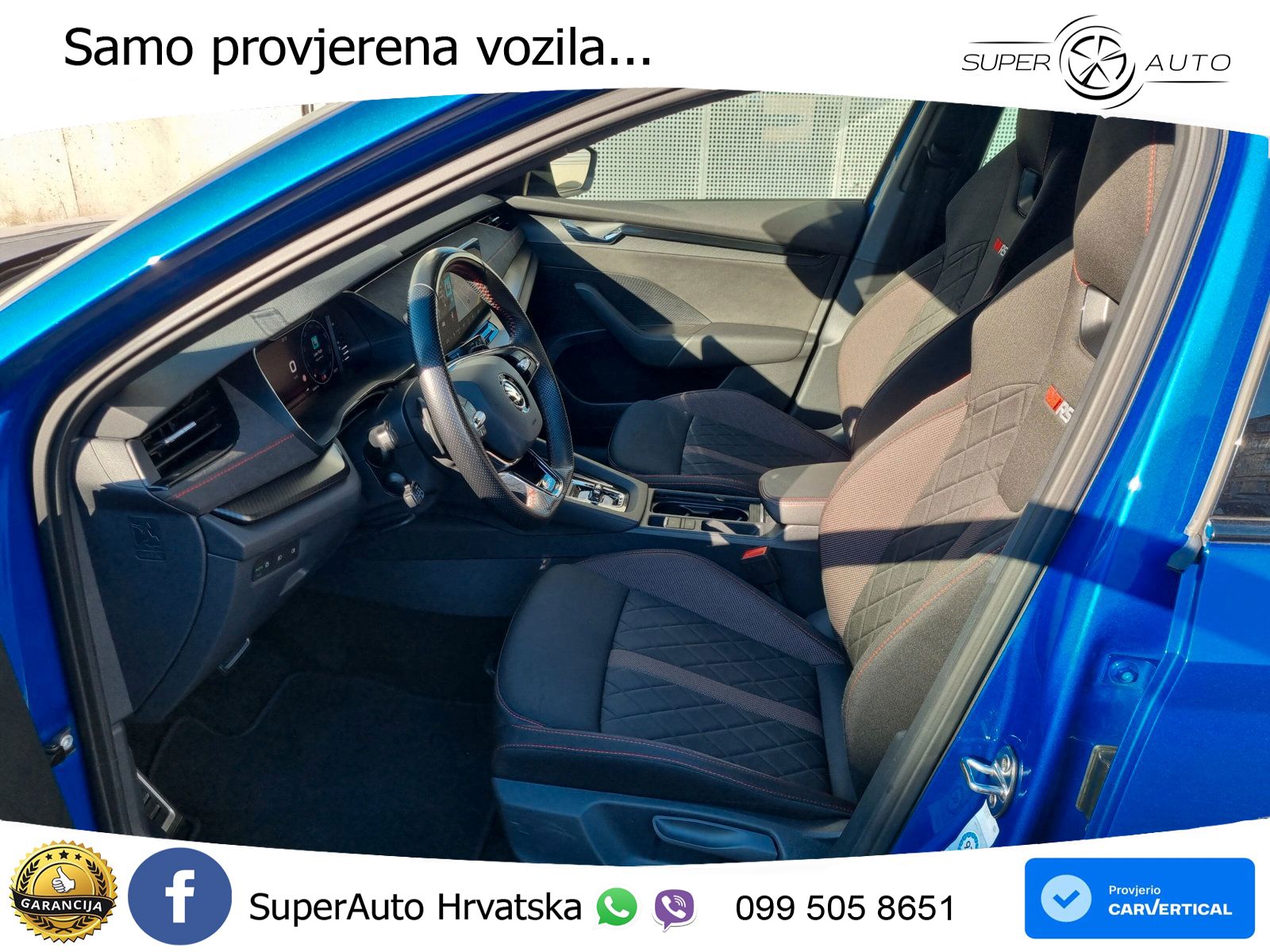 Škoda Octavia Combi RS 2.0 TDI (200 KS) DSG MATRIX+GR SJED+KAM