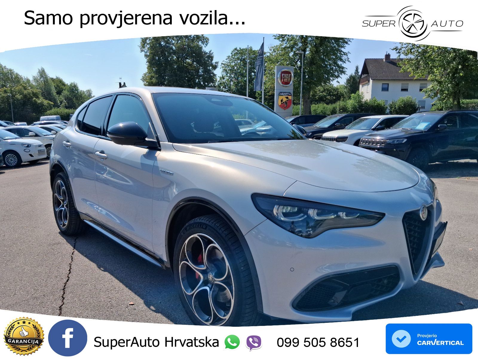 Alfa Romeo Stelvio 2.0 Turbo (280 KS) Q4 Automatic LED+GR SJED+ACC
