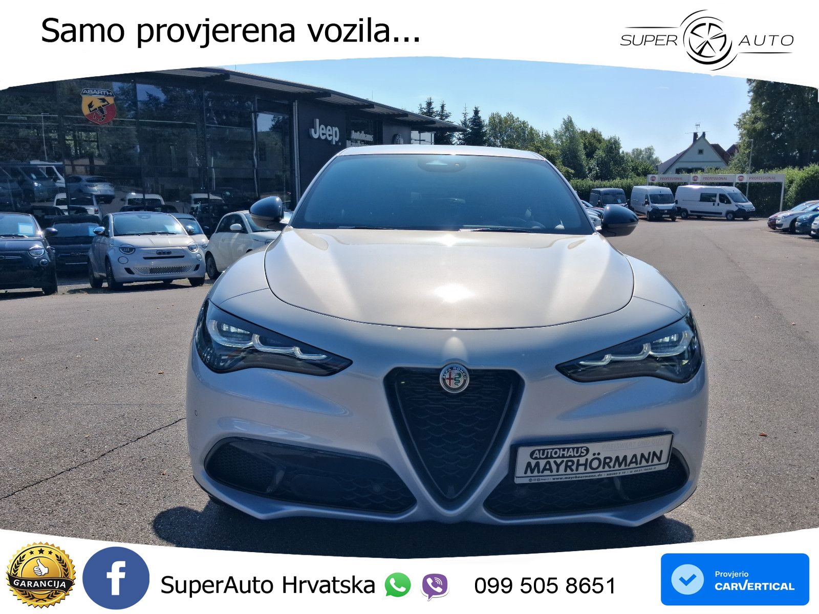 Alfa Romeo Stelvio 2.0 Turbo (280 KS) Q4 Automatic LED+GR SJED+ACC