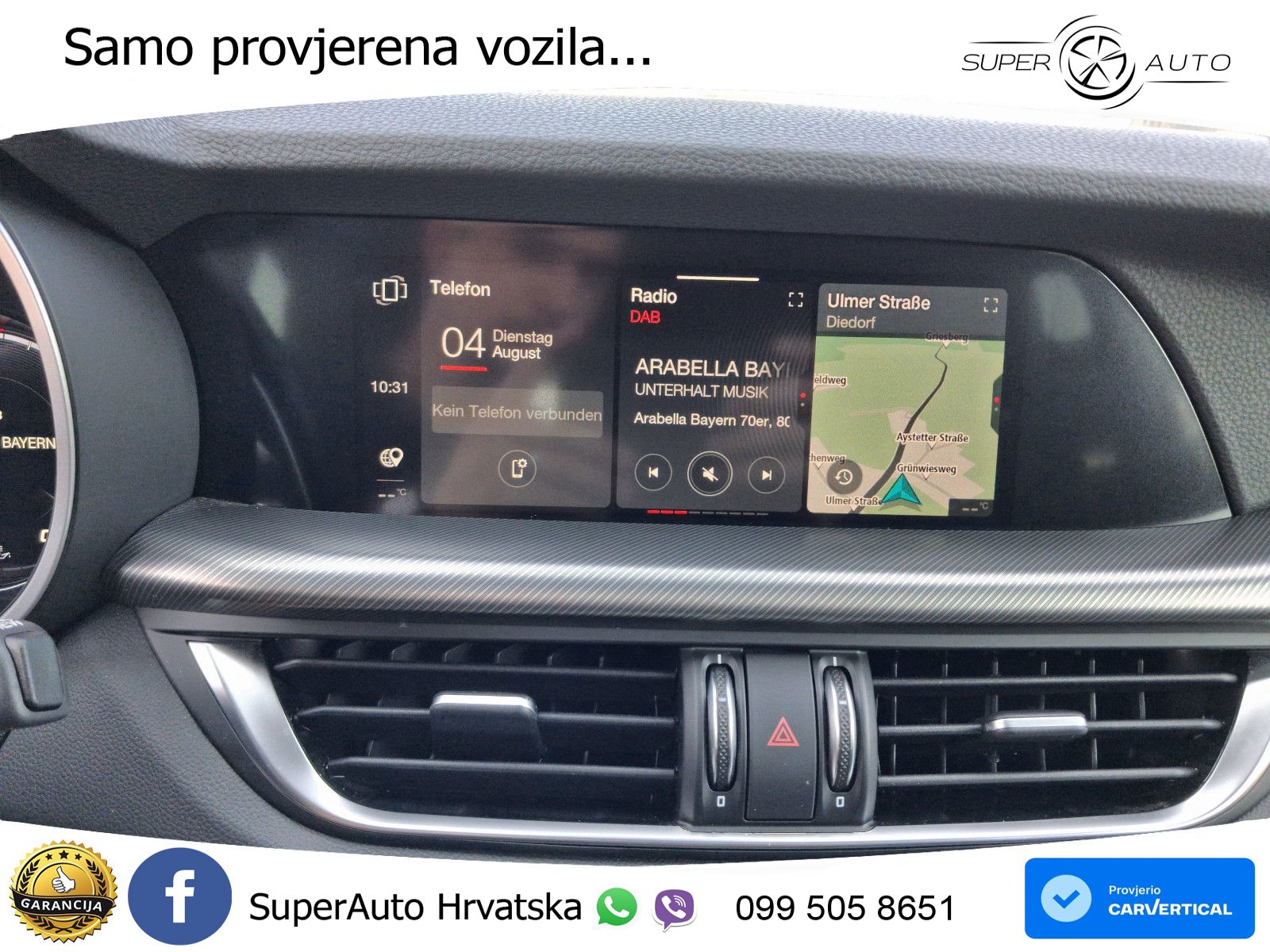 Alfa Romeo Stelvio 2.0 Turbo (280 KS) Q4 Automatic LED+GR SJED+ACC