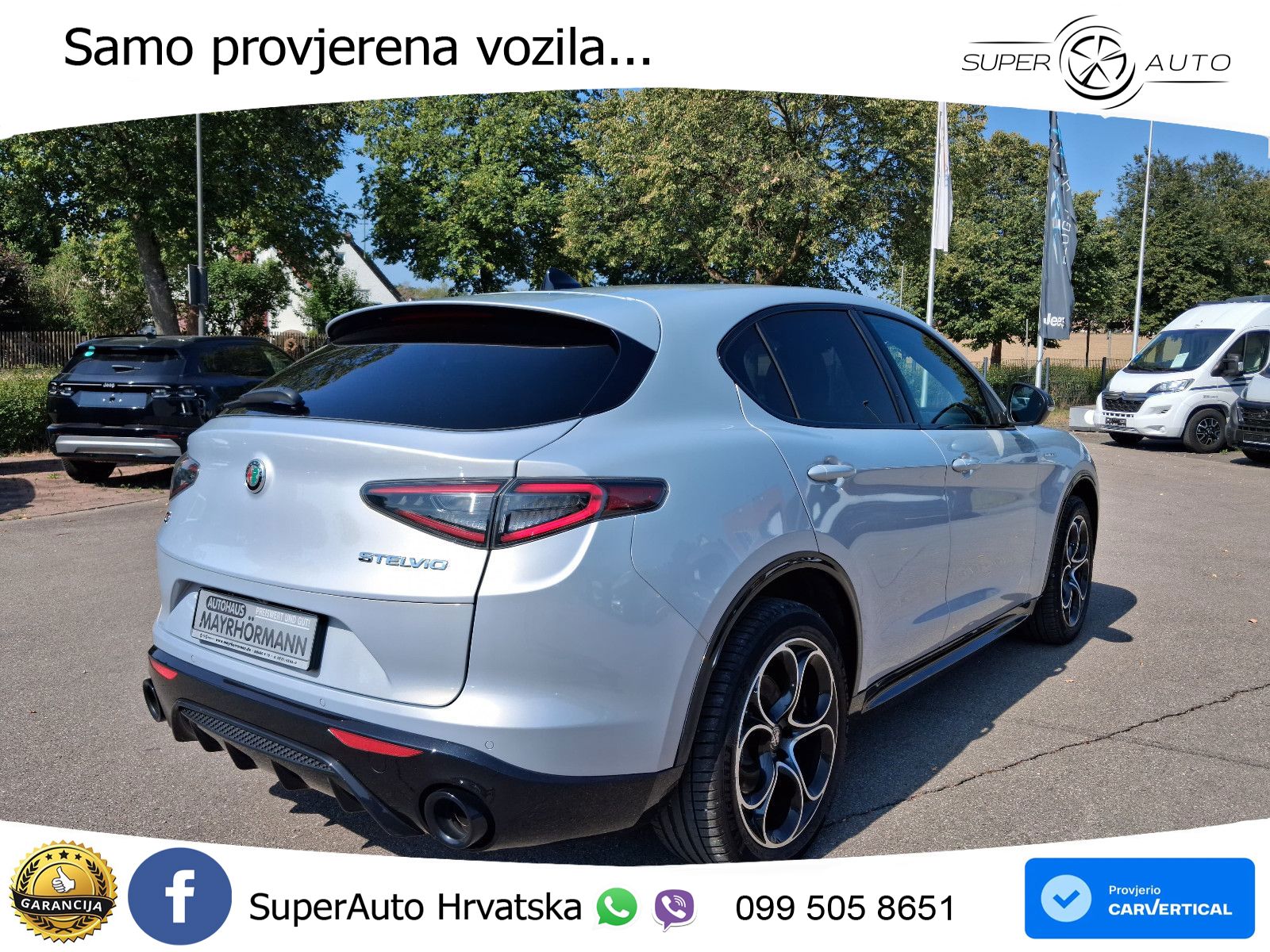 Alfa Romeo Stelvio 2.0 Turbo (280 KS) Q4 Automatic LED+GR SJED+ACC