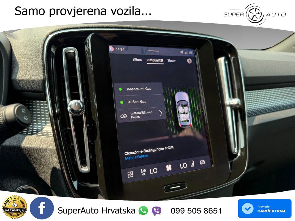 Volvo XC40 2.0 B3 163 KS Automatic LED+GR SJED+ACC