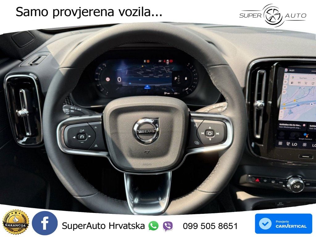 Volvo XC40 2.0 B3 163 KS Automatic LED+GR SJED+ACC