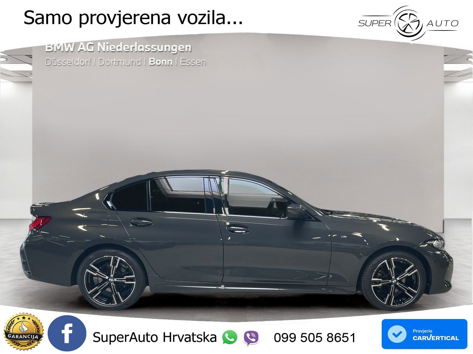 BMW 320i (184 KS) Steptronic M Sport LED+GR SJED+ACC