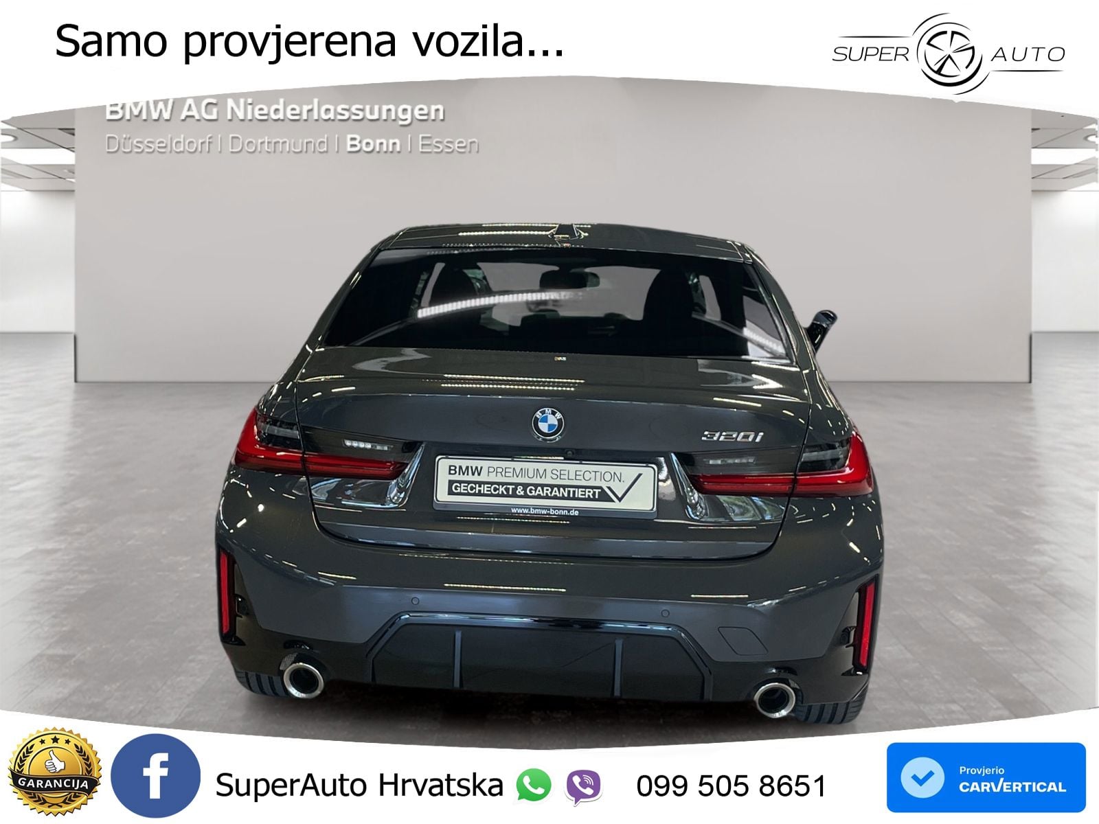 BMW 320i (184 KS) Steptronic M Sport LED+GR SJED+ACC