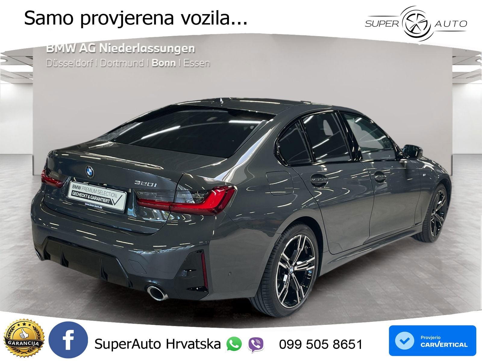 BMW 320i (184 KS) Steptronic M Sport LED+GR SJED+ACC