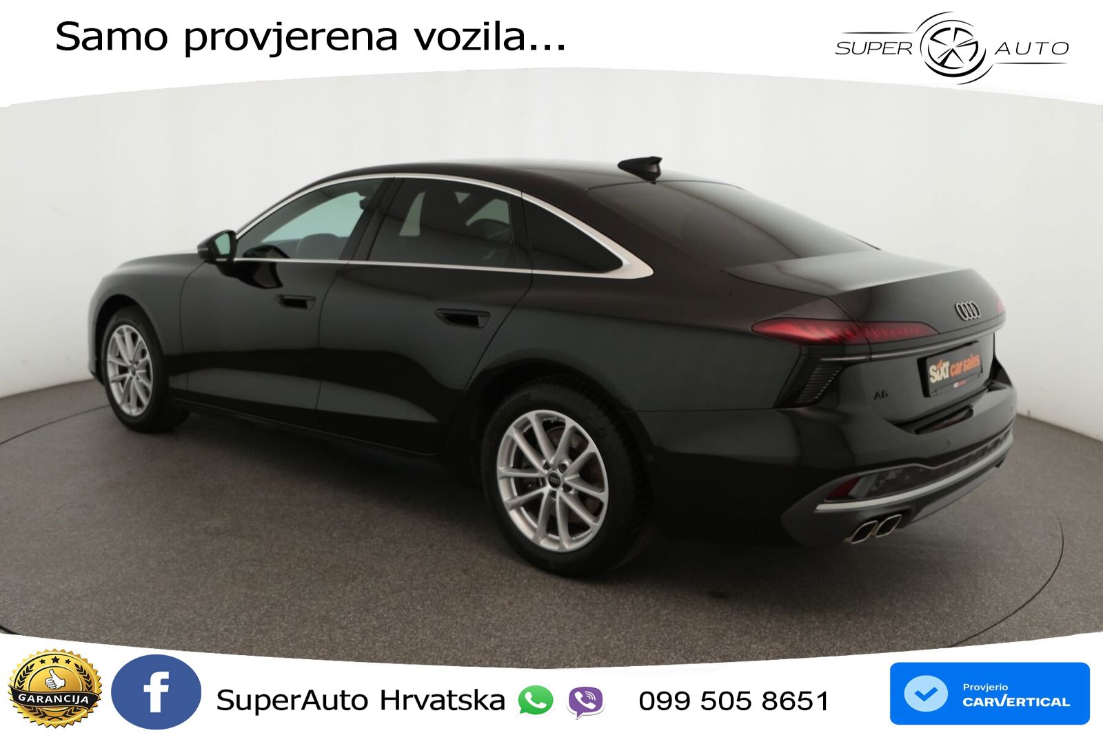 Audi A6 2.0 TDI (204 KS) quattro S tronic LED+GR SJED+ACC