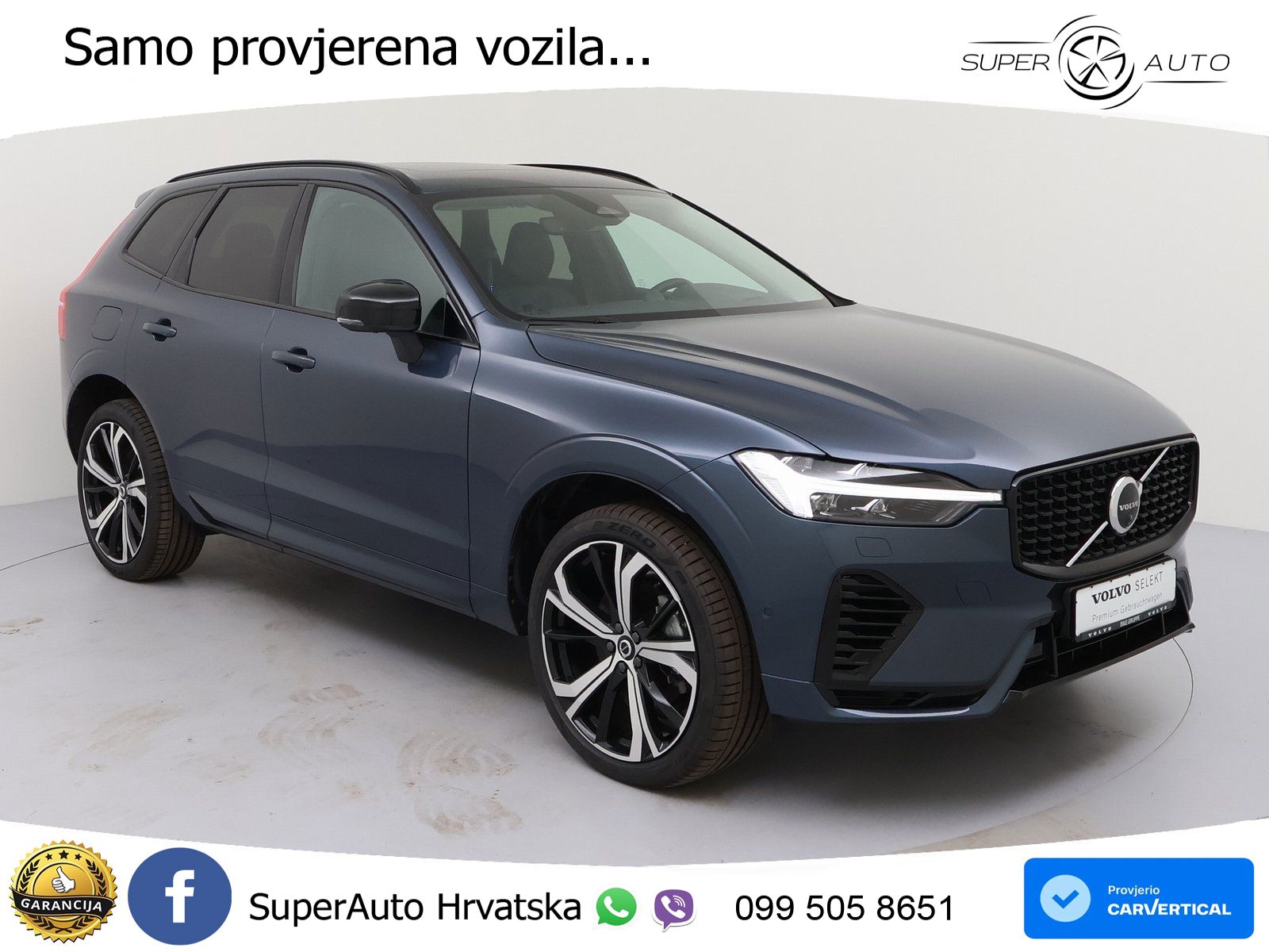 Volvo XC60 T8 AWD Geartronic ZRAČNI+ACC+GR SJED+KAM+PANO