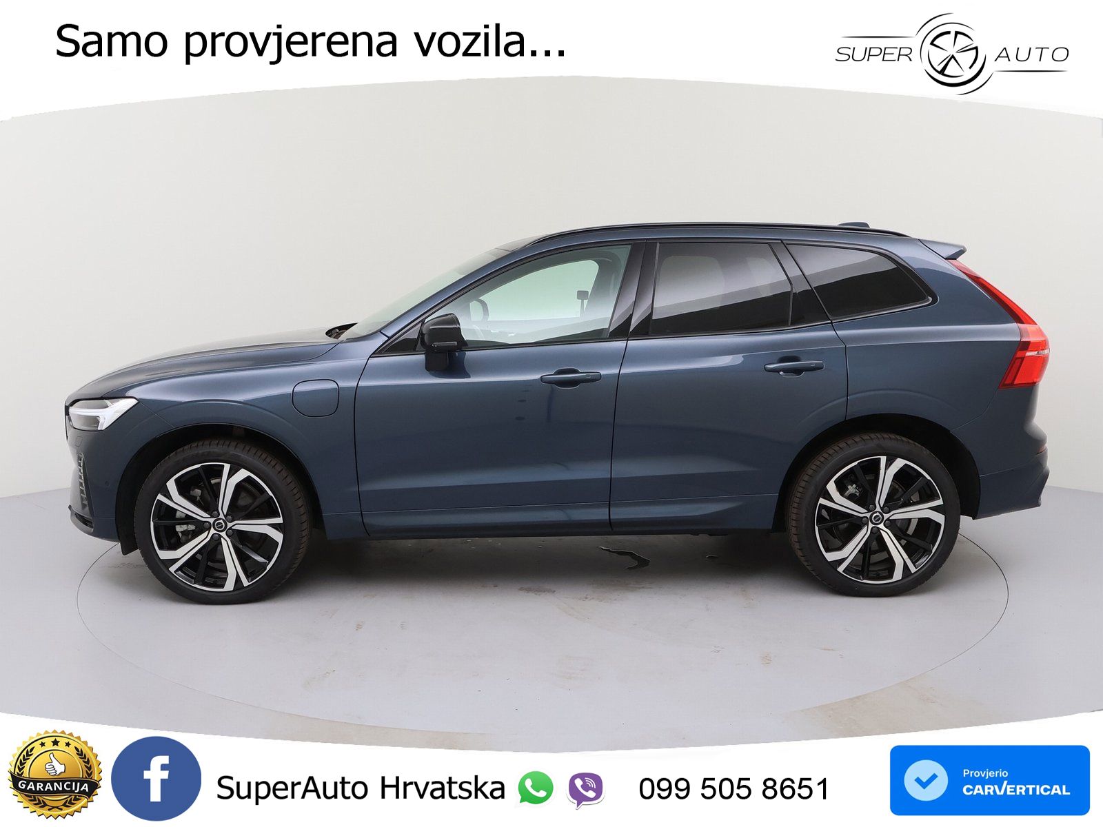 Volvo XC60 T8 AWD Geartronic ZRAČNI+ACC+GR SJED+KAM+PANO
