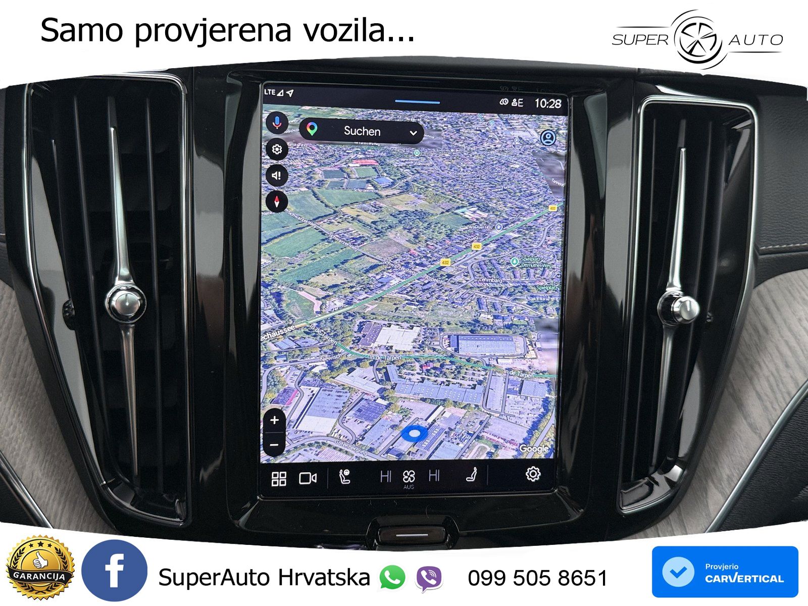Volvo XC60 T8 AWD Geartronic ZRAČNI+ACC+GR SJED+KAM+PANO