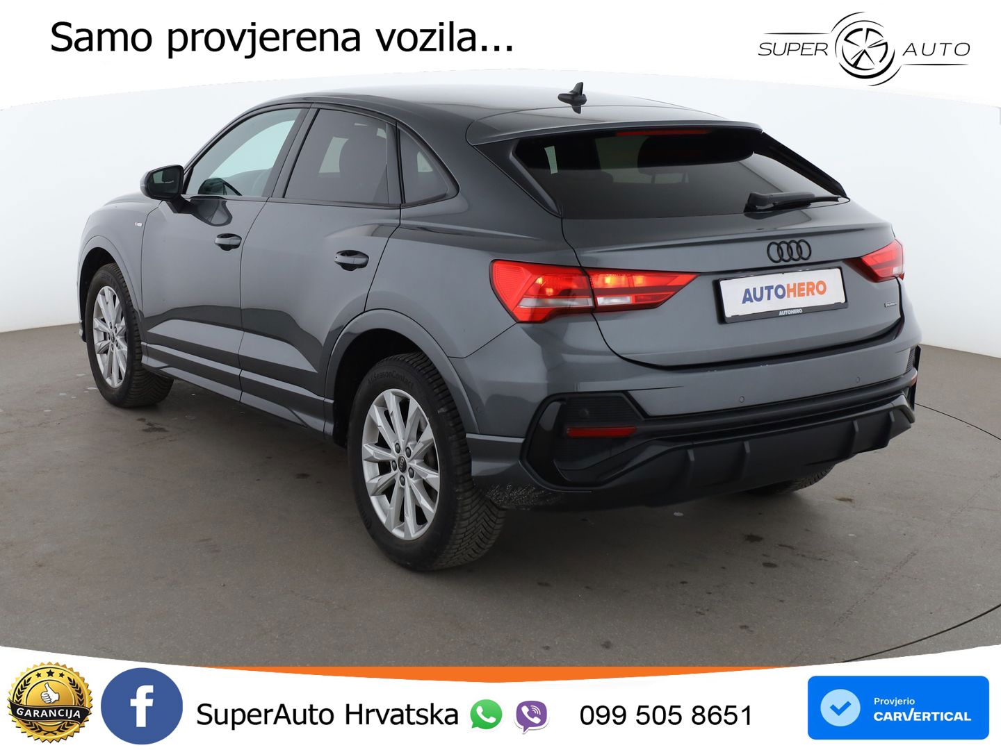 Audi Q3 II Sportback 45 TFSI (245 KS) quattro S tronic S line LED+GR SJED+ACC