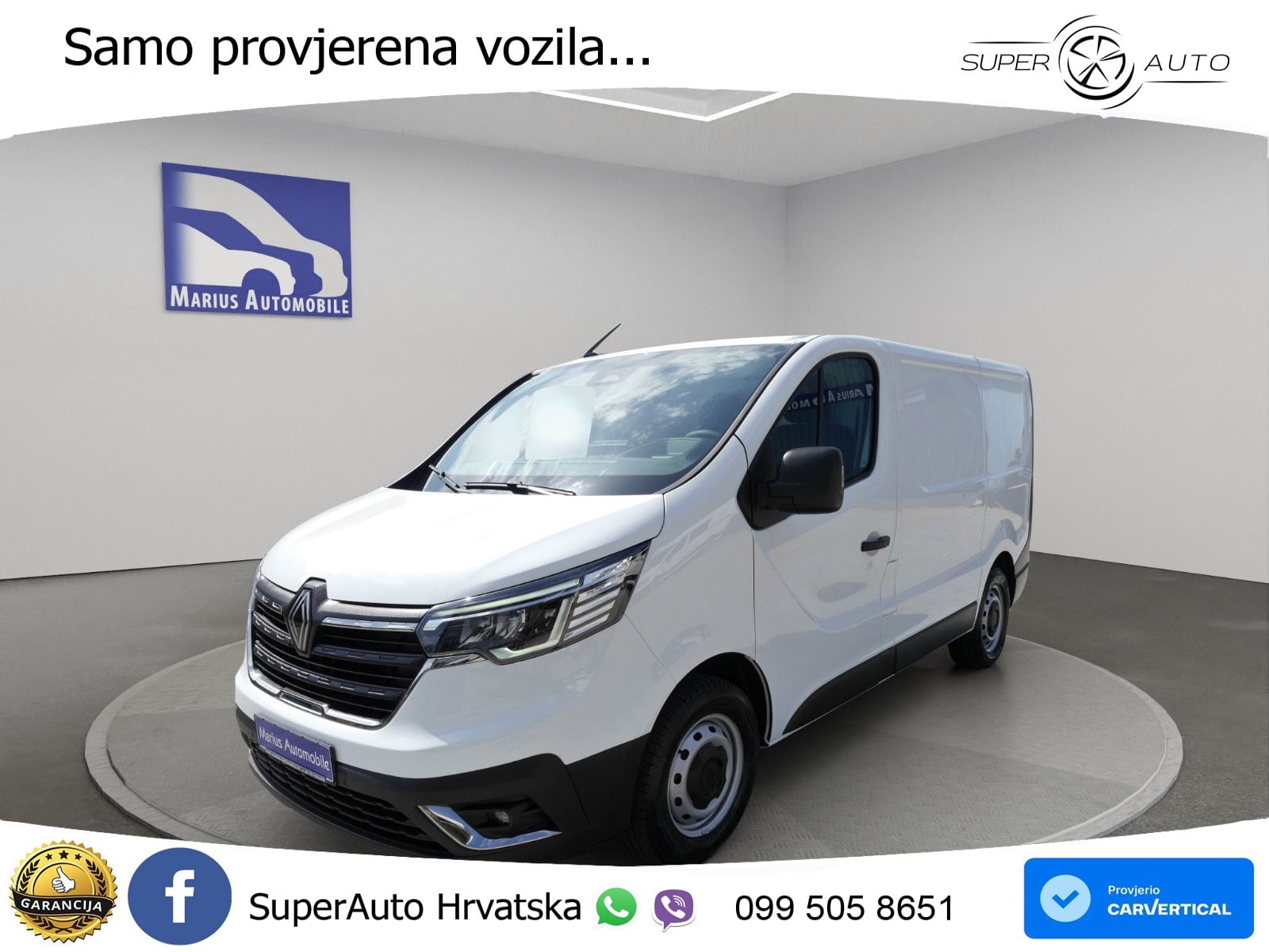 Renault Trafic Kasten L1H1 3,0t Komfort 150 KS
