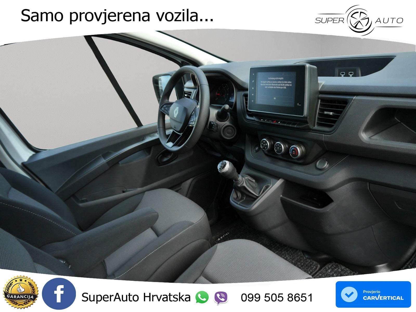 Renault Trafic Kasten L1H1 3,0t Komfort 150 KS