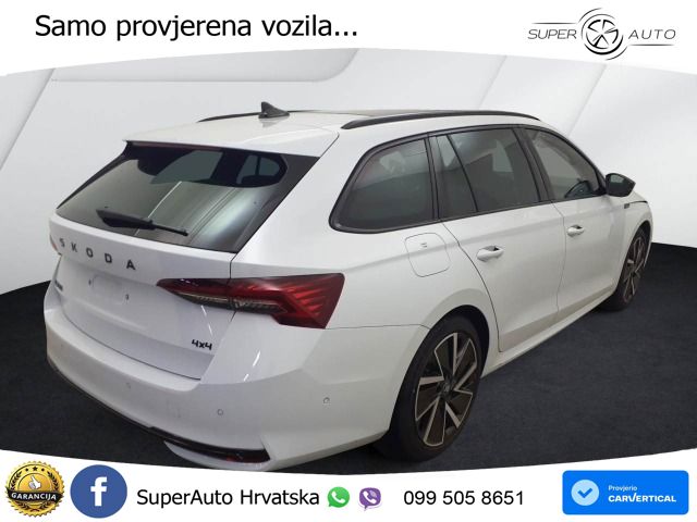 Škoda Octavia Combi 2.0 TSI (204 KS) 4x4 DSG SportLine LED+GR SJED+ACC