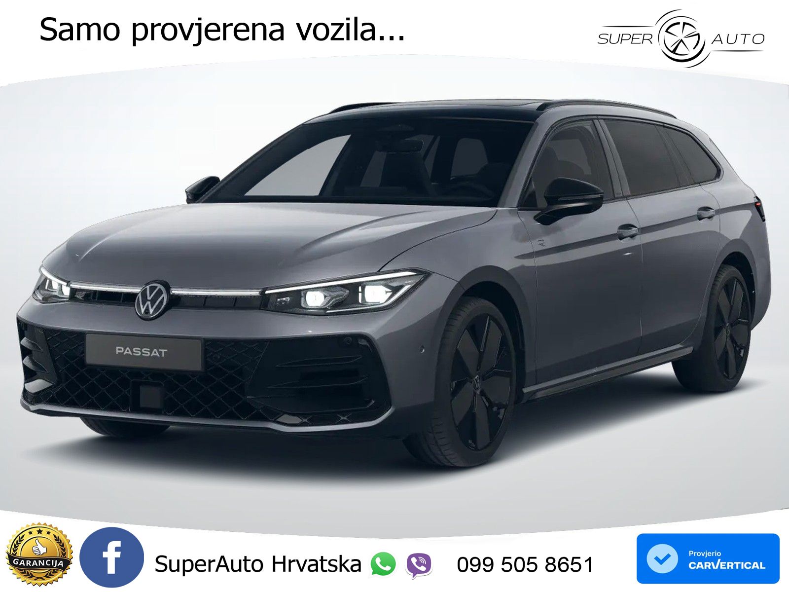 Volkswagen Passat Variant 2.0 TSI (265 KS) 4MOTION DSG R-Line LED+GR SJED+ACC
