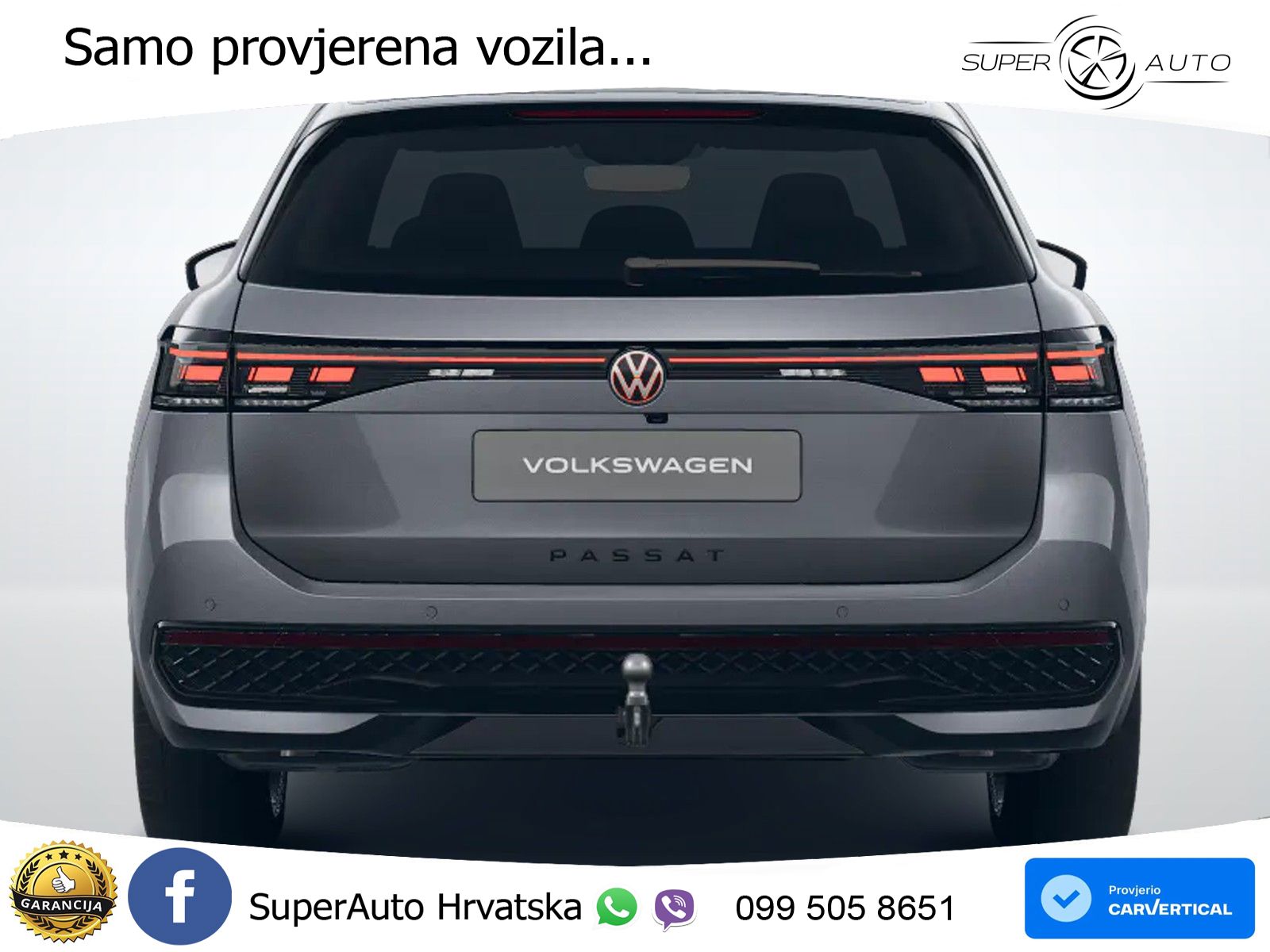 Volkswagen Passat Variant 2.0 TSI (265 KS) 4MOTION DSG R-Line LED+GR SJED+ACC