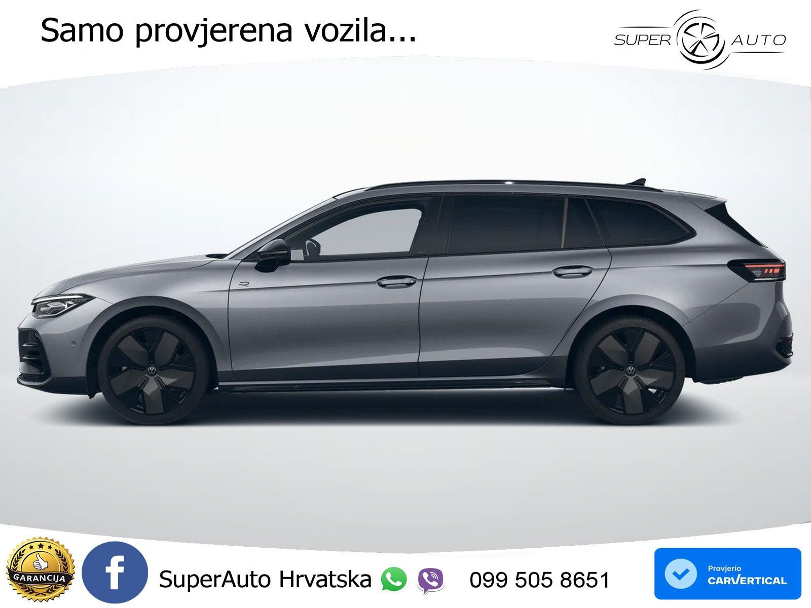 Volkswagen Passat Variant 2.0 TSI (265 KS) 4MOTION DSG R-Line LED+GR SJED+ACC