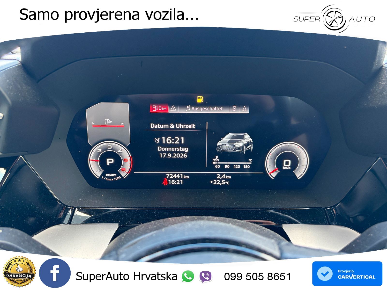 Audi A3 35 TDI (150 KS) S tronic