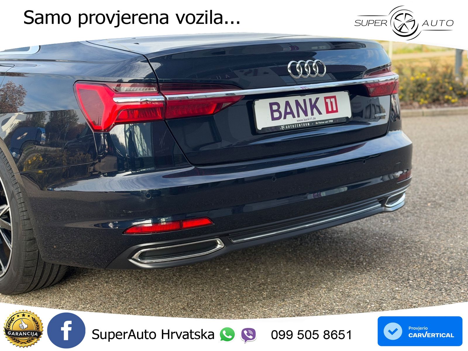 Audi A6 50 TFSIe (299 KS) quattro ultra S tronic S line LED+GR SJED+ACC