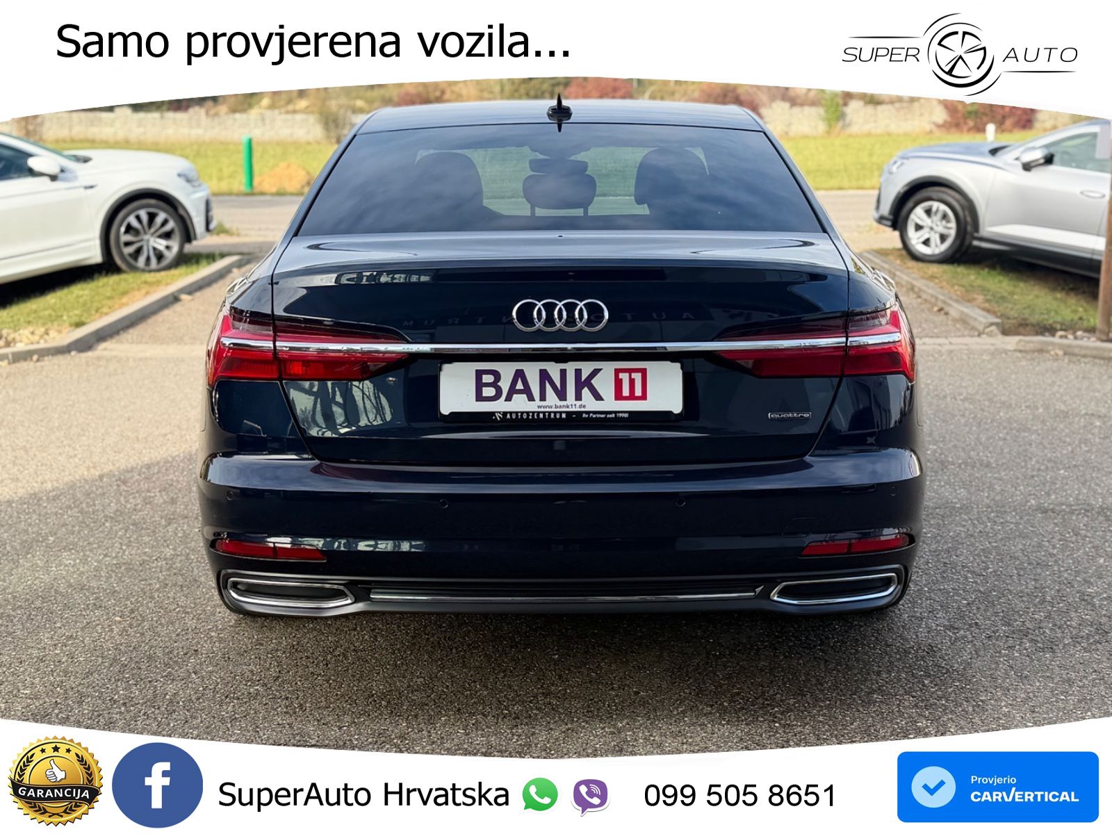 Audi A6 50 TFSIe (299 KS) quattro ultra S tronic S line LED+GR SJED+ACC
