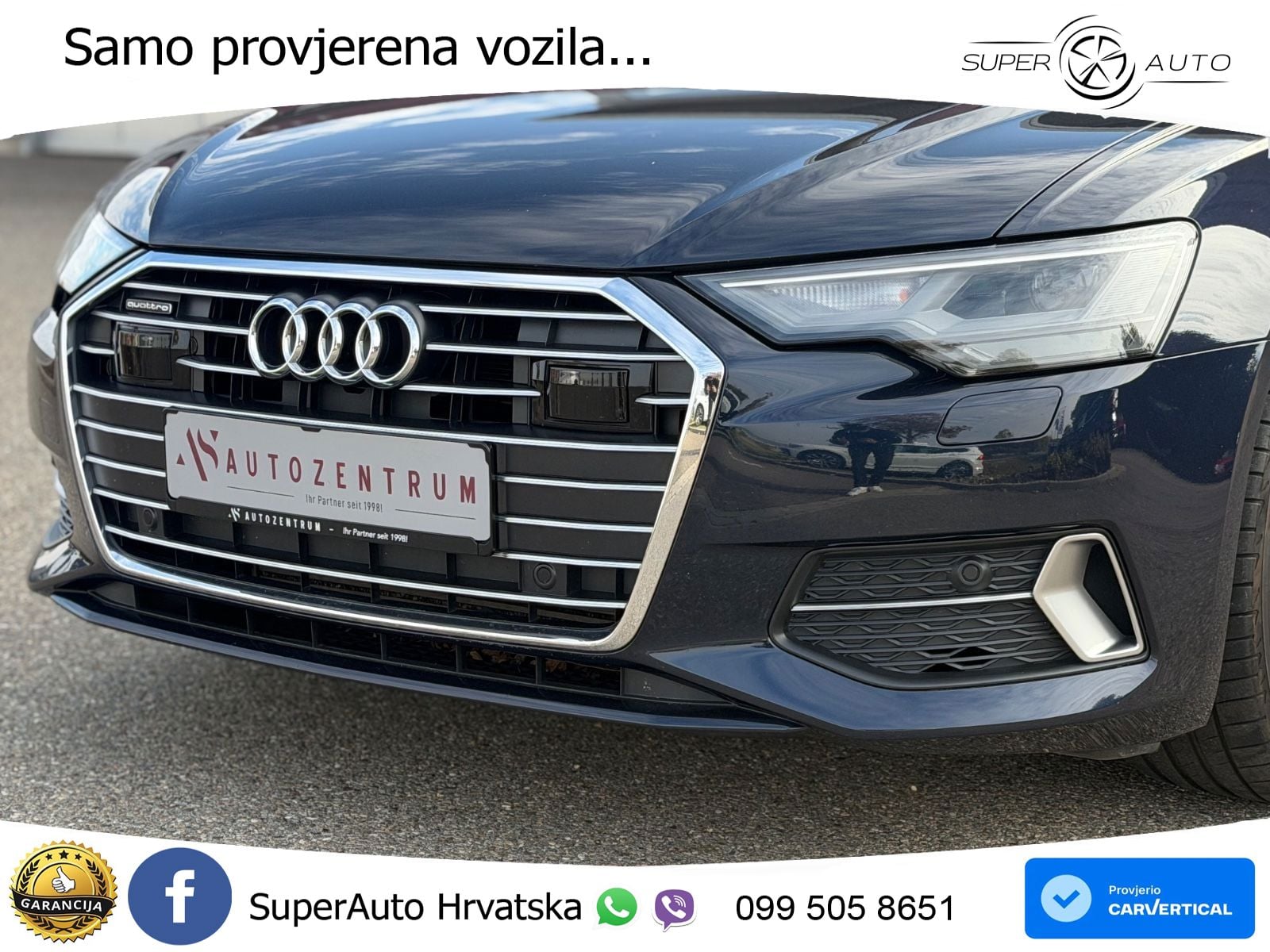 Audi A6 50 TFSIe (299 KS) quattro ultra S tronic S line LED+GR SJED+ACC