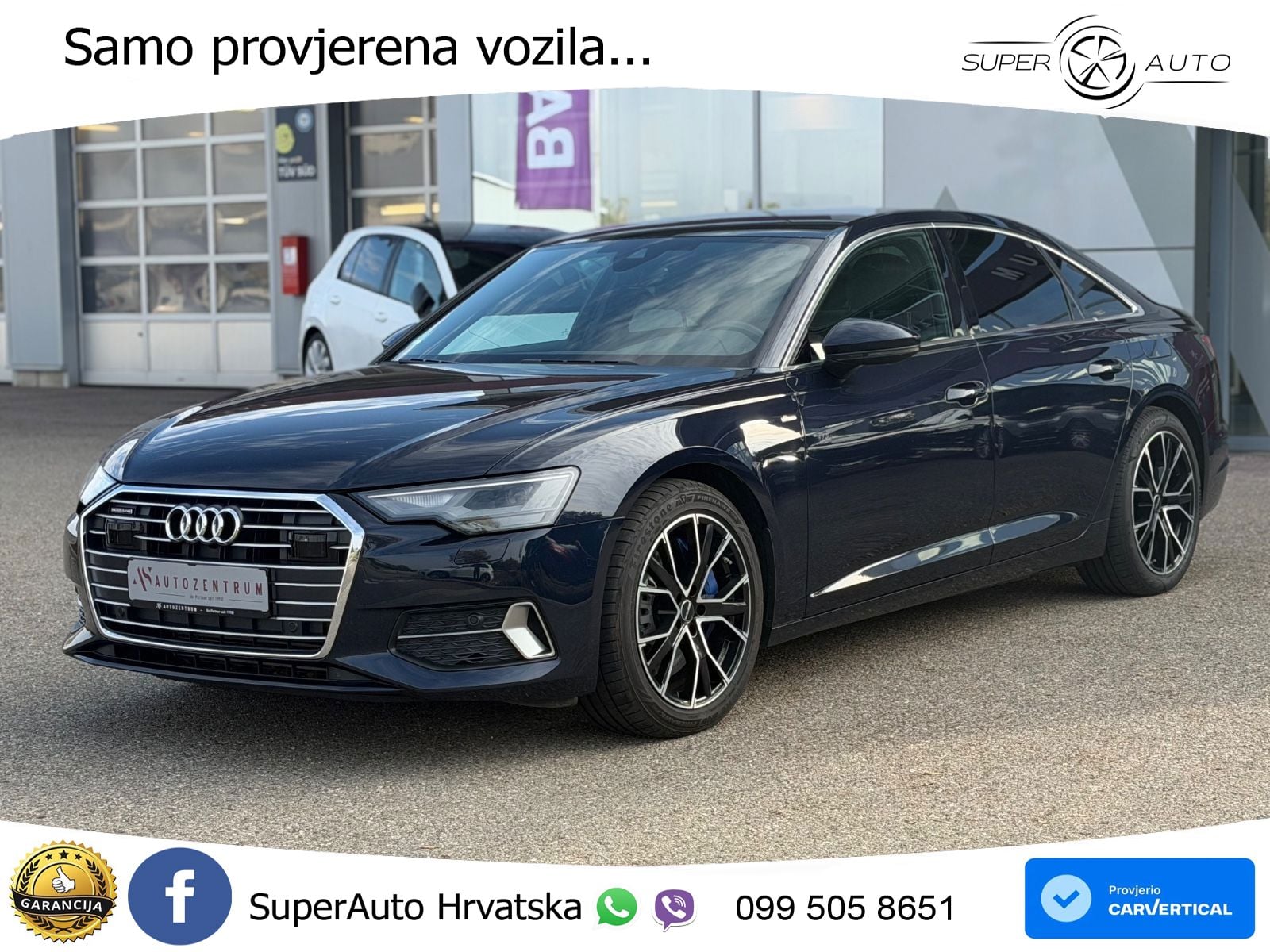Audi A6 50 TFSIe (299 KS) quattro ultra S tronic S line LED+GR SJED+ACC