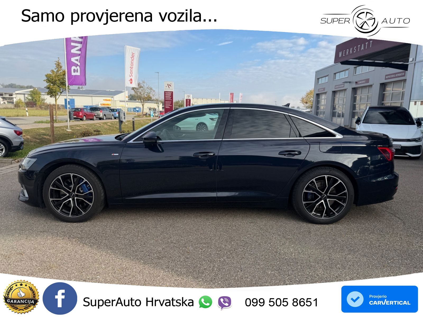Audi A6 50 TFSIe (299 KS) quattro ultra S tronic S line LED+GR SJED+ACC
