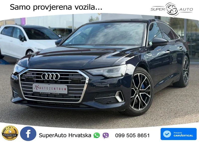 Audi A6 50 TFSIe (299 KS) quattro ultra S tronic S line LED+GR SJED+ACC
