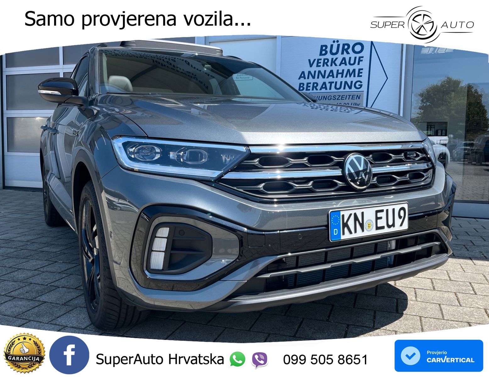 Volkswagen T-Roc 1.5 TSI (150 KS) DSG LED+GR SJED+ACC