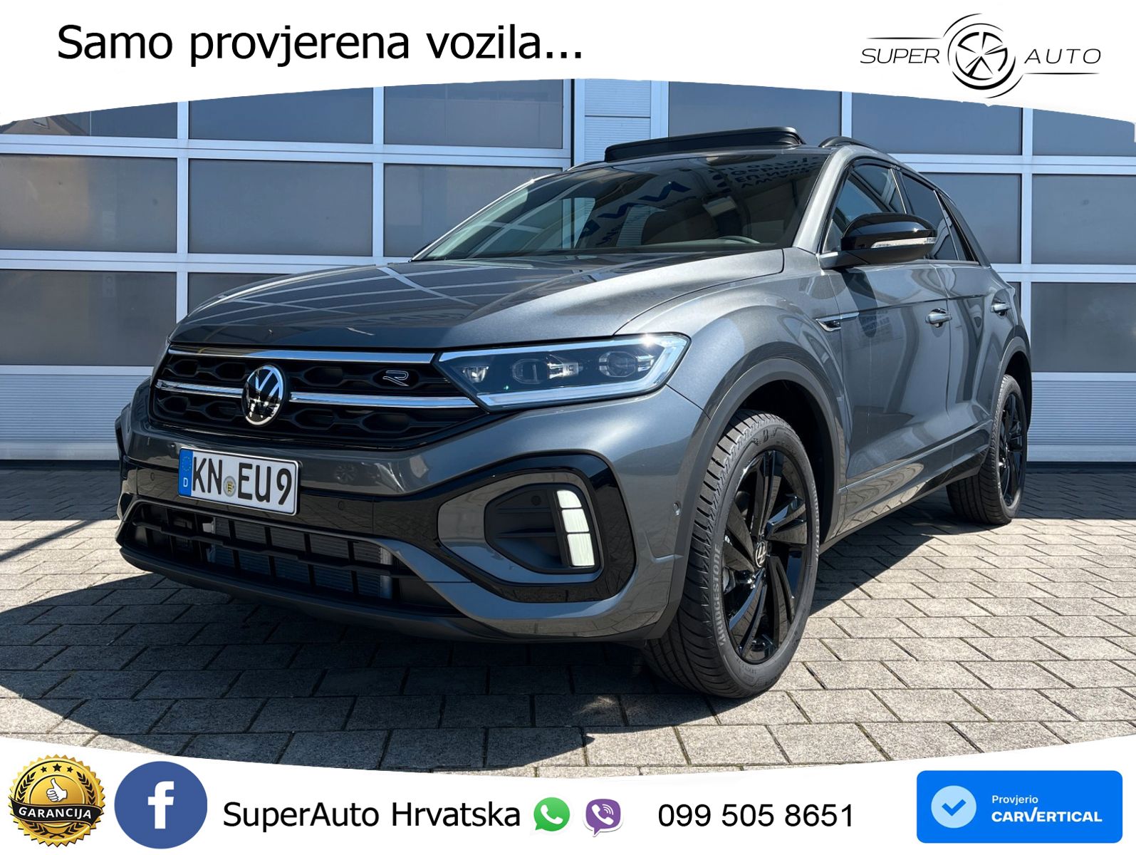 Volkswagen T-Roc 1.5 TSI (150 KS) DSG LED+GR SJED+ACC