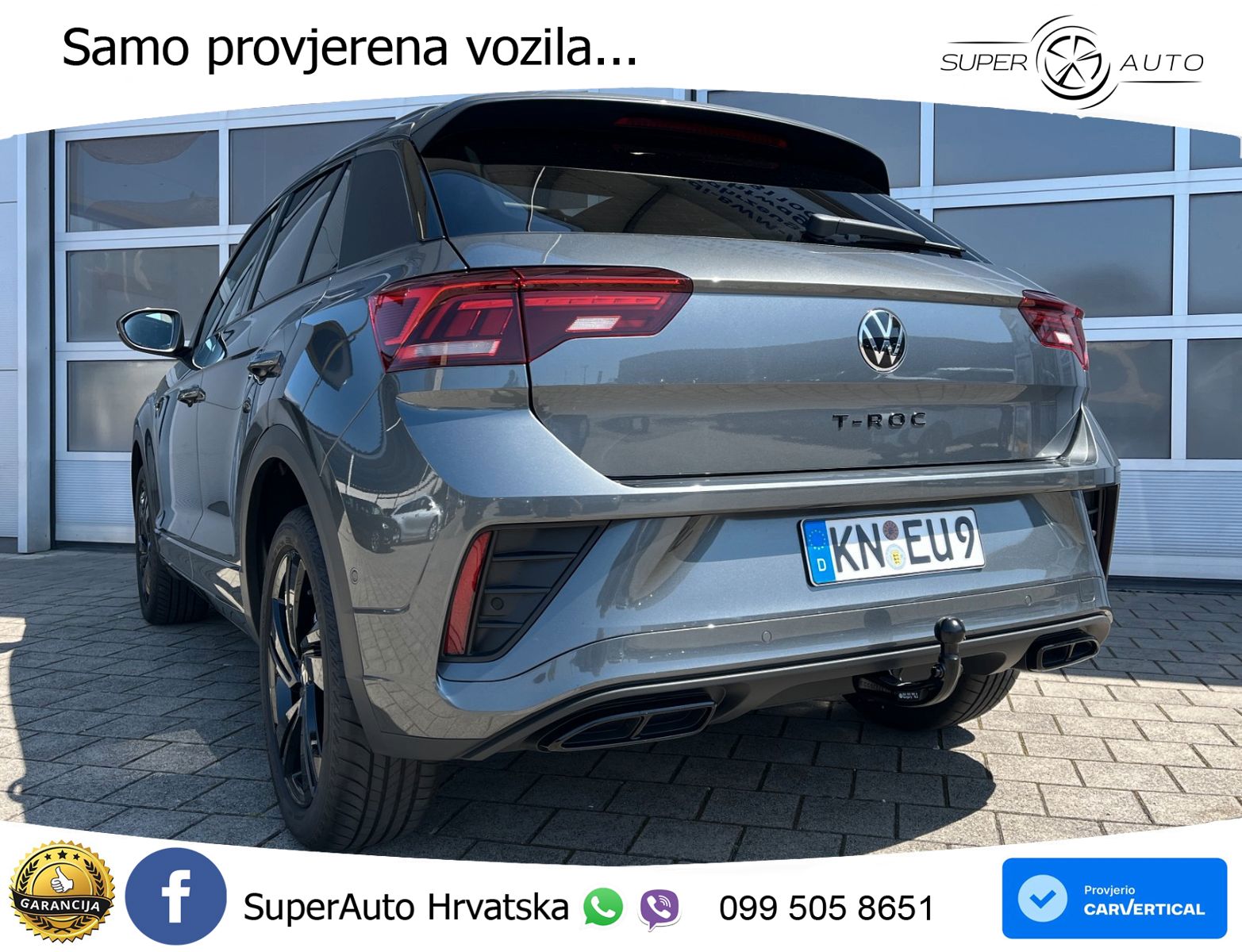 Volkswagen T-Roc 1.5 TSI (150 KS) DSG LED+GR SJED+ACC