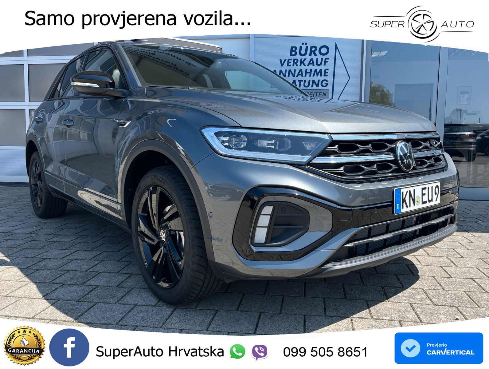 Volkswagen T-Roc 1.5 TSI (150 KS) DSG LED+GR SJED+ACC