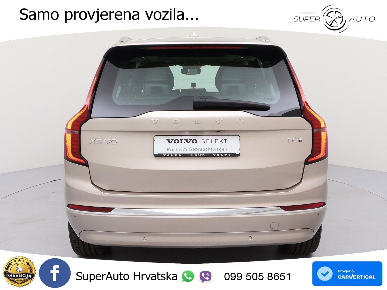 Volvo XC90 2.0 T8 AWD Automatic ACC+HEAD+4xGR SJED+360+PANO