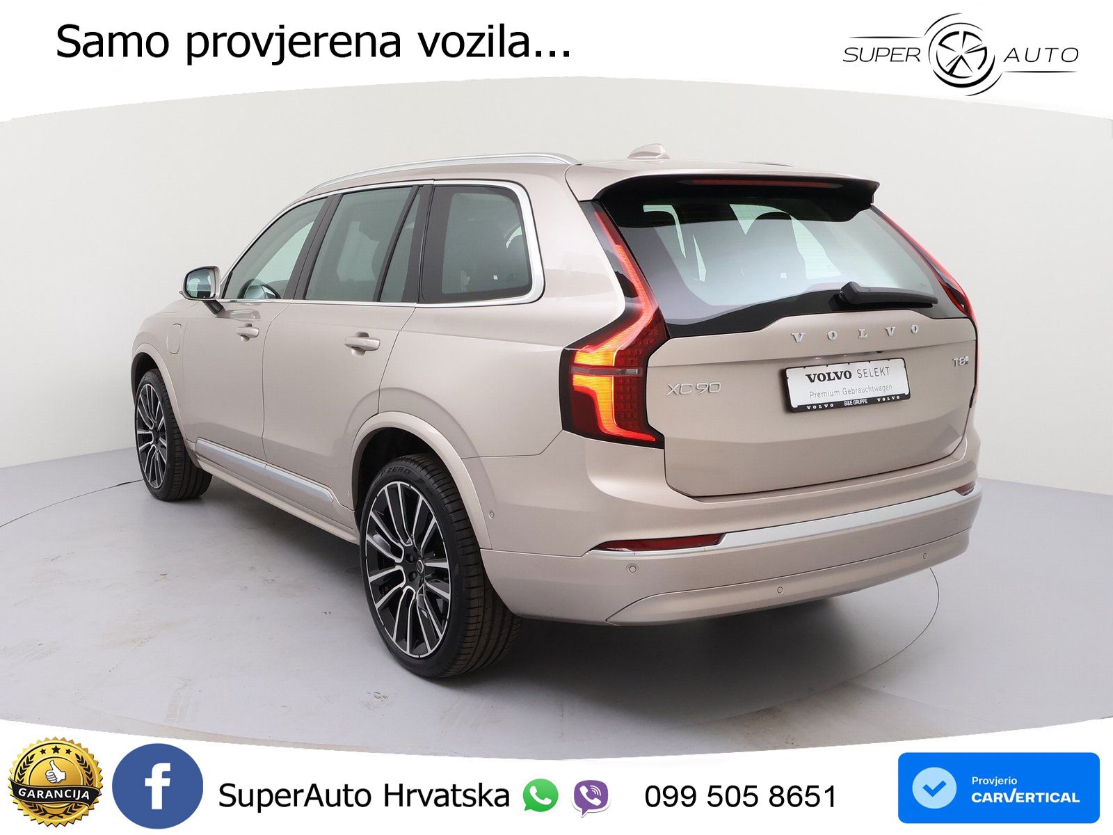 Volvo XC90 2.0 T8 AWD Automatic ACC+HEAD+4xGR SJED+360+PANO