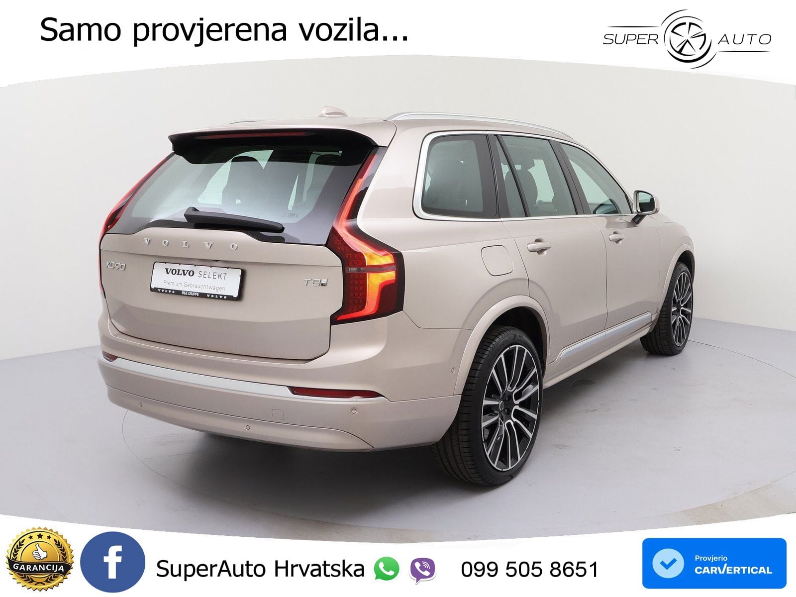 Volvo XC90 2.0 T8 AWD Automatic ACC+HEAD+4xGR SJED+360+PANO