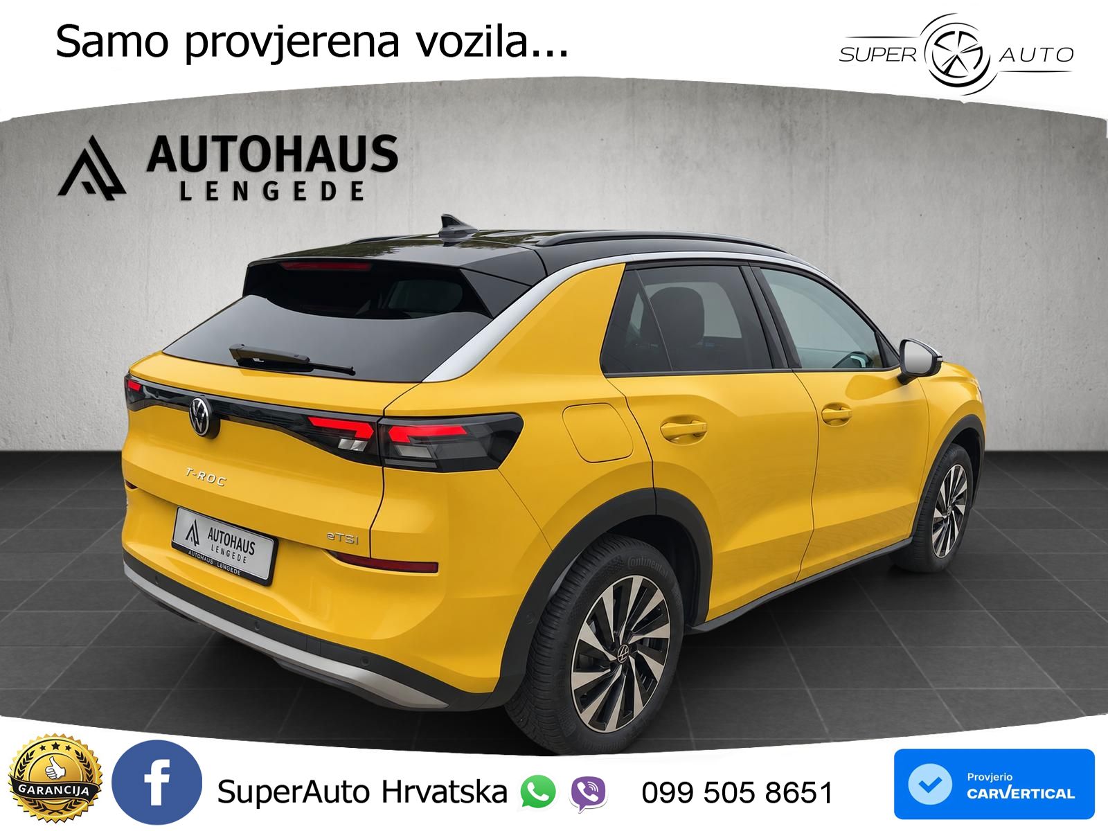 Volkswagen T-Roc 1.5 eTSI (116 KS)  DSG LED+GR SJED+ACC