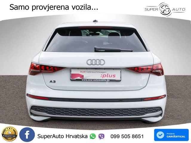 Audi A3 Sportback 40 TFSI e (204 KS) Plug-in Hybrid S tronic advanced LED+GR SJED+ACC