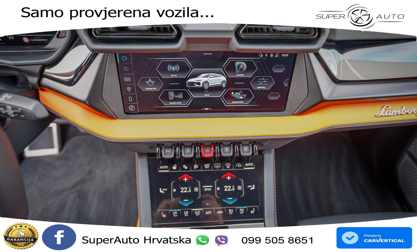 Lamborghini Urus SE 4.0 V8 (800 KS) 4WD Automatic LED+GR SJED+ACC