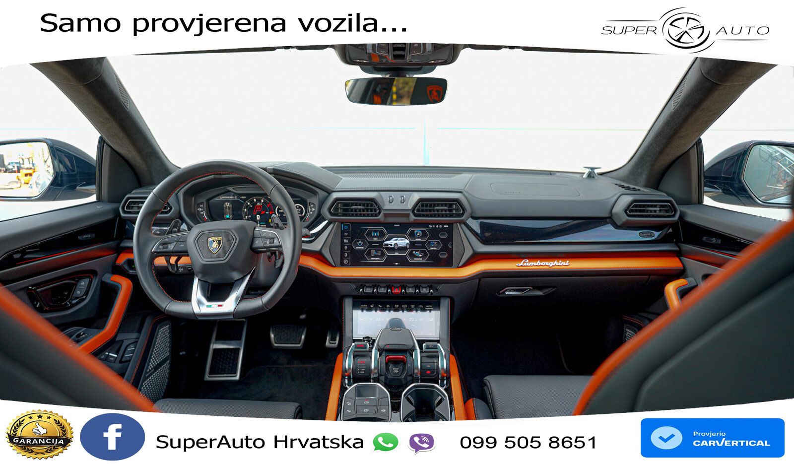 Lamborghini Urus SE 4.0 V8 (800 KS) 4WD Automatic LED+GR SJED+ACC