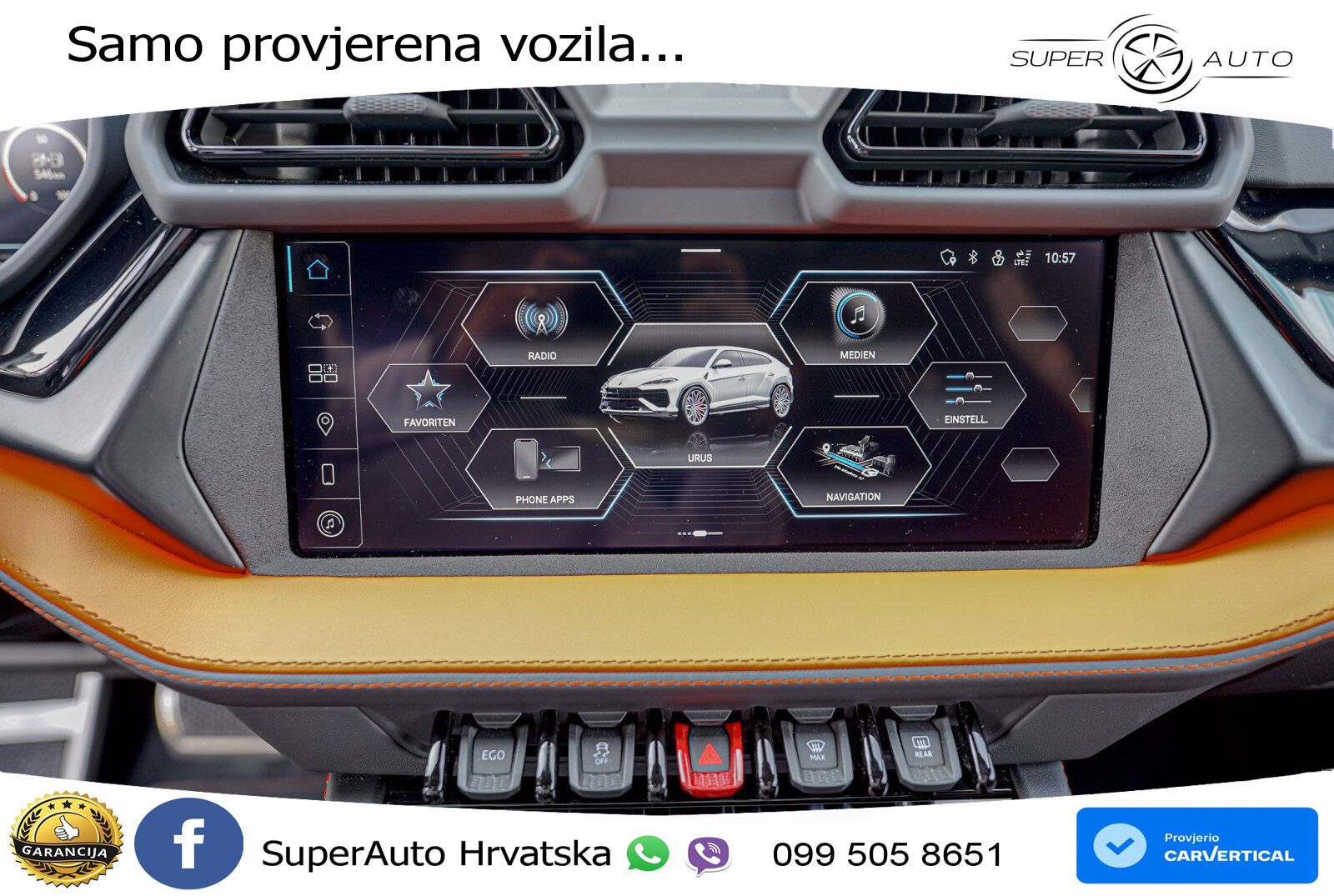 Lamborghini Urus SE 4.0 V8 (800 KS) 4WD Automatic LED+GR SJED+ACC