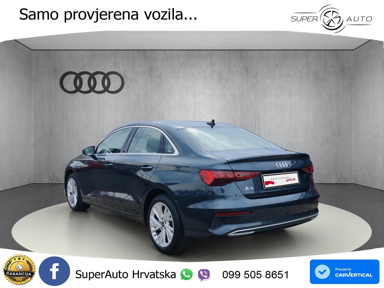 Audi A3 Limuzina 35 TDI (150 KS) S tronic advanced